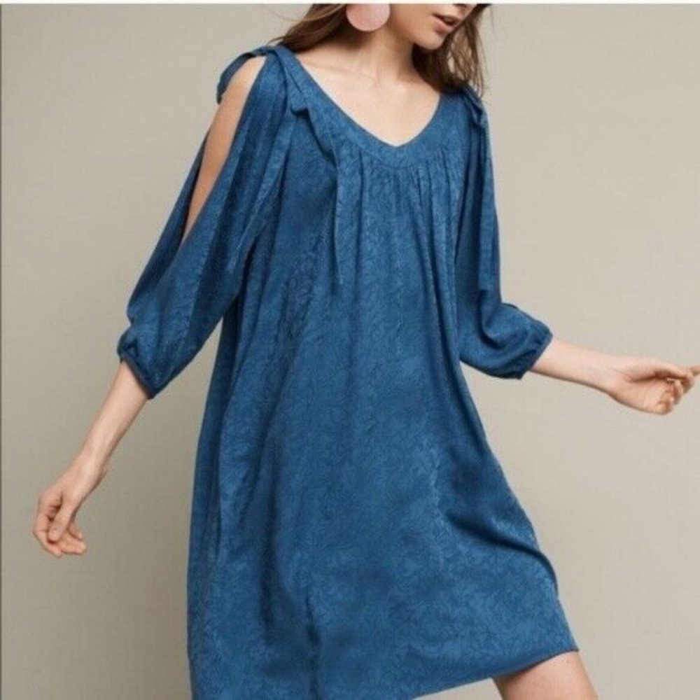 HOLDING HORSES Blue Women's Dress